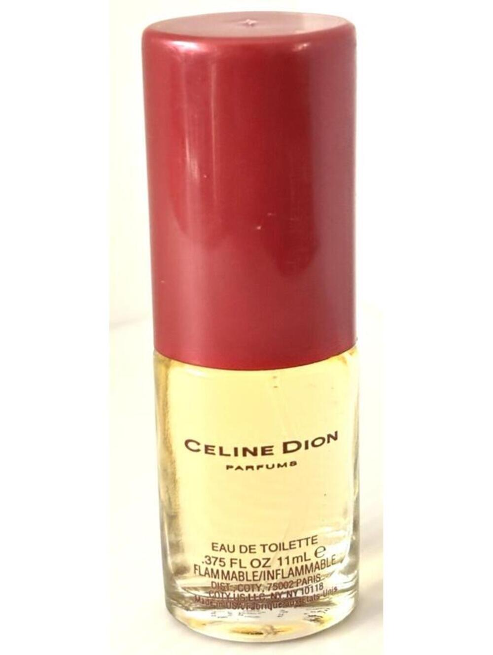 Celine Dion Parfums EDT 11ml 0.37oz Discontinued Rare Mini Women's Perfume Spray